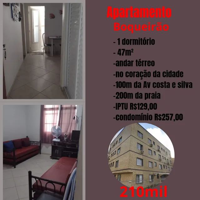 Captação de Apartamento a venda na Rua Ponta Porã, Boqueirão, Praia Grande, SP