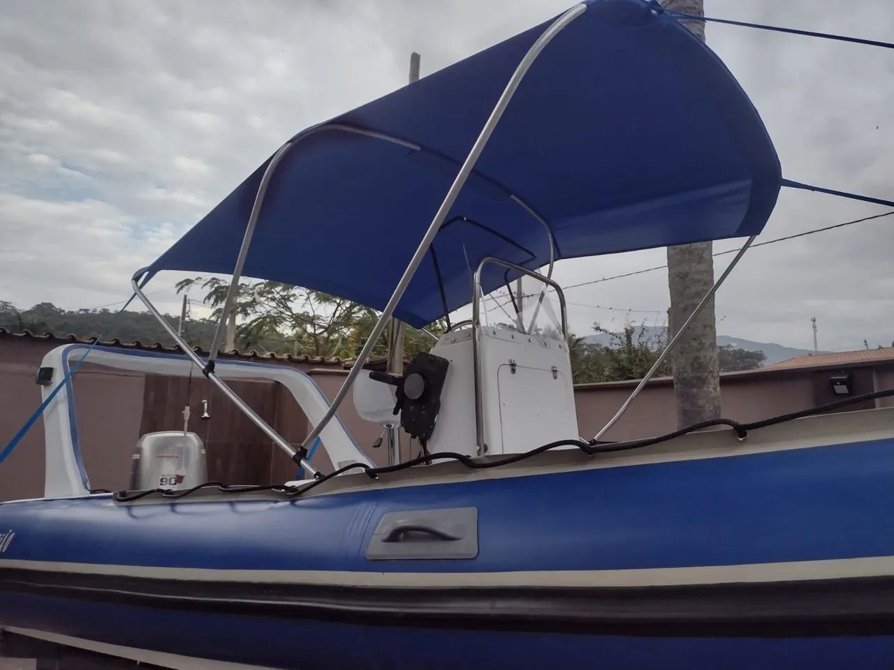 Barco inflável 23 pés  - Foto 12