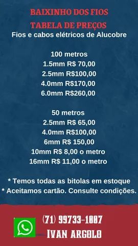 Fios e cabos elétricos  - Foto 2