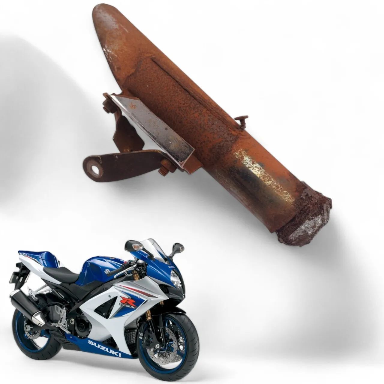 Ponteira Escapamento Suzuki Srad 1000 2007