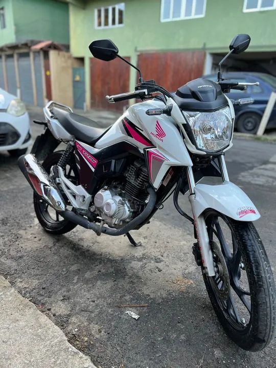 Honda CG 160 - 2018 - Branca - Foto 5