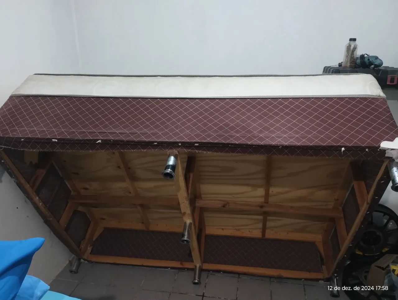 Cama Box de Casal em ótimo estado - Foto 4