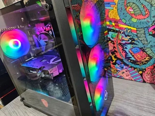 Pc Gamer Novo i5 10400f RTX 2060 16RAM 1 Ano de Garantia - Foto 3