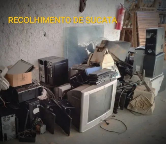 Recolhimento de Sucata lixo eletrônico 