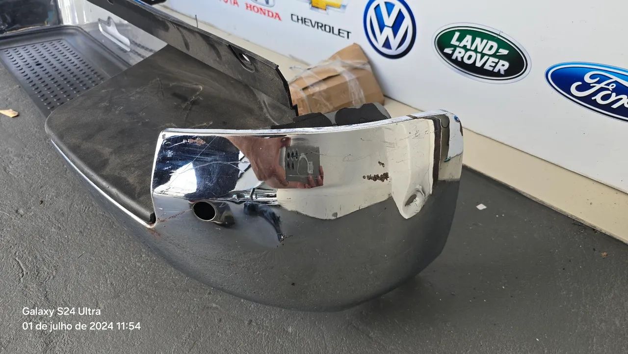 Parachoque Traseiro Amarok 2015 2016 2017 2018 2019 2020 2021 2022  - Foto 9