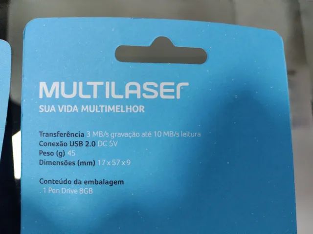 PEN DRIVE MULTILASER E OUTROS 8GB - Foto 2