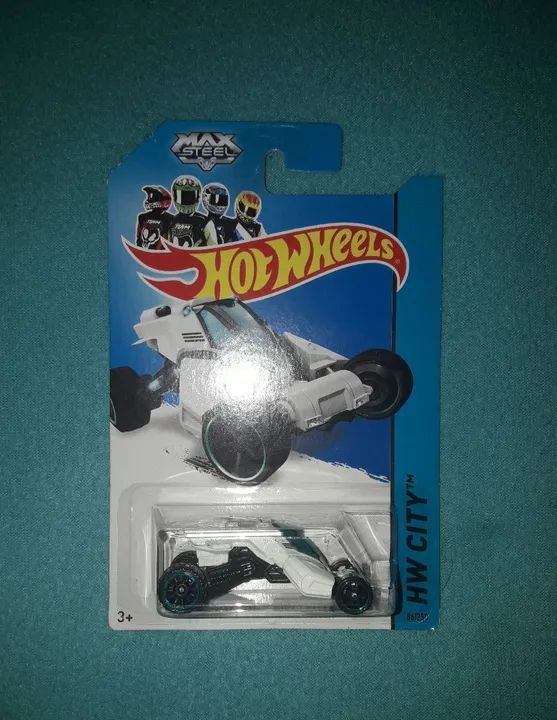 Hot Wheels - Max Steel Turbo Racer Branco (First Edition) !!!