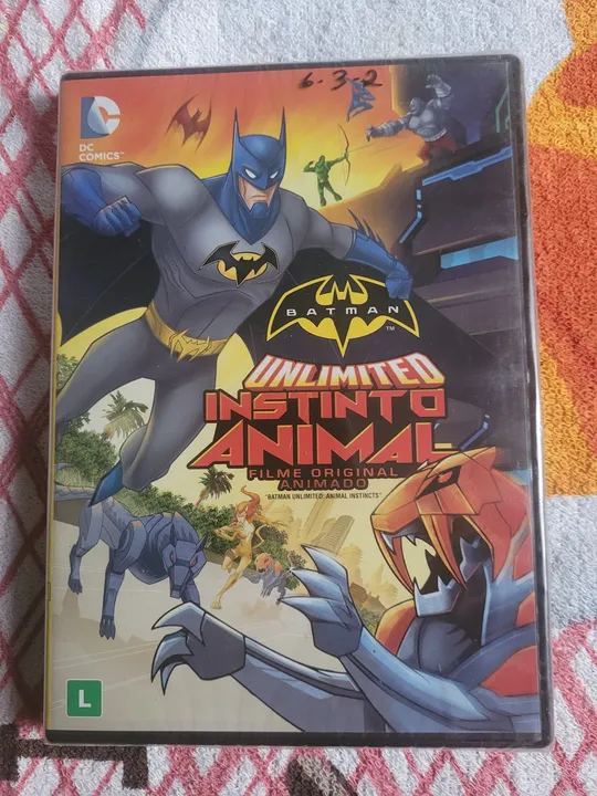 DVD Batman Unlimited: Instinto Animal