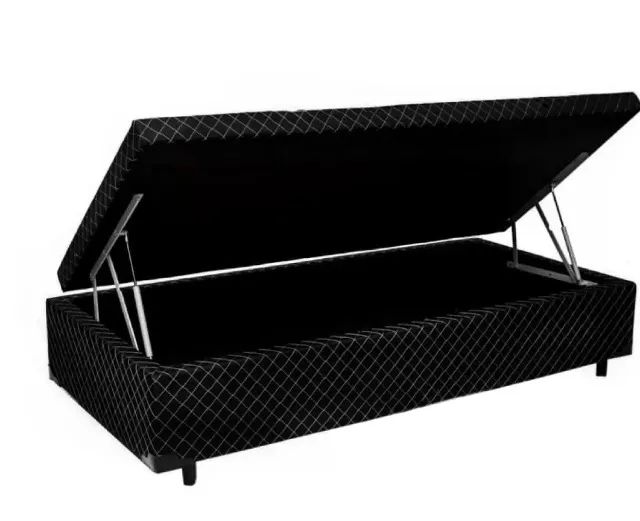 Cama Box Baú Solteiro AColchoes 41x88x188 - Foto 5