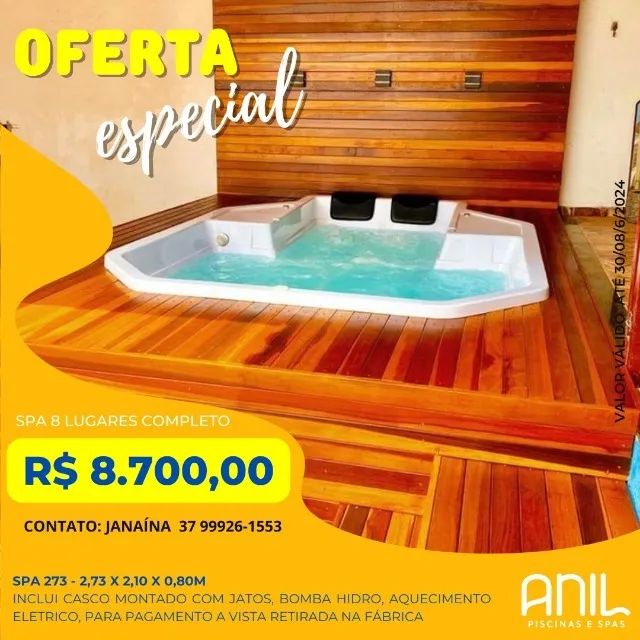 Ja - Spa de hidromassagem 8 lugares