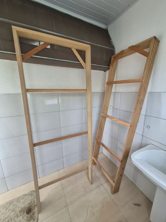 Portal de madeira montados (60cm) de 13 cm de largura *Frete