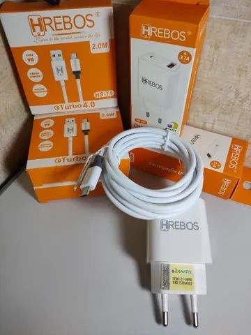 Vendo kit carregador super rápido V8 microusb  - Foto 4