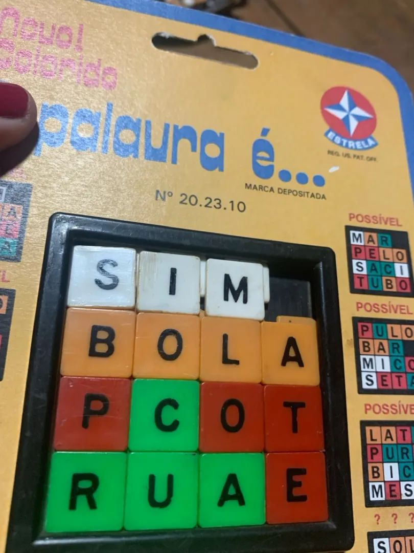 Cartelado a palavra e - Foto 3