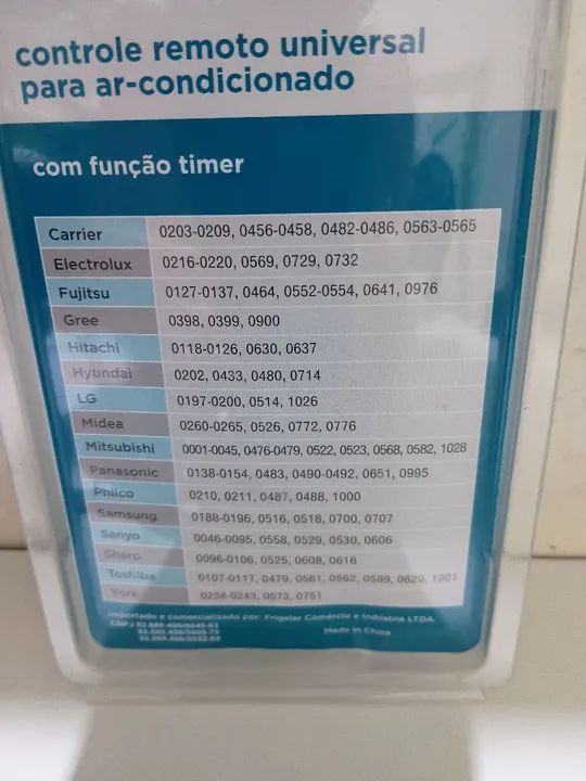 Controle remoto ar split valor 50,00 - Foto 2