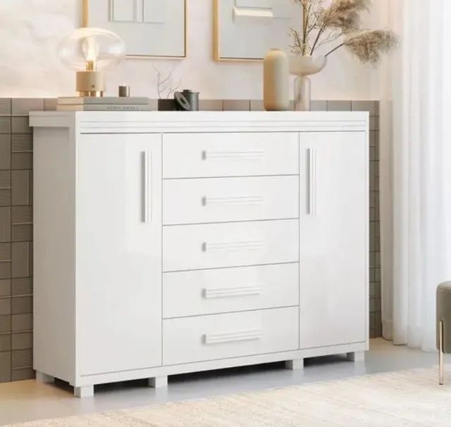 Comoda 100%MDF HAVANA Barreto  - Foto 3