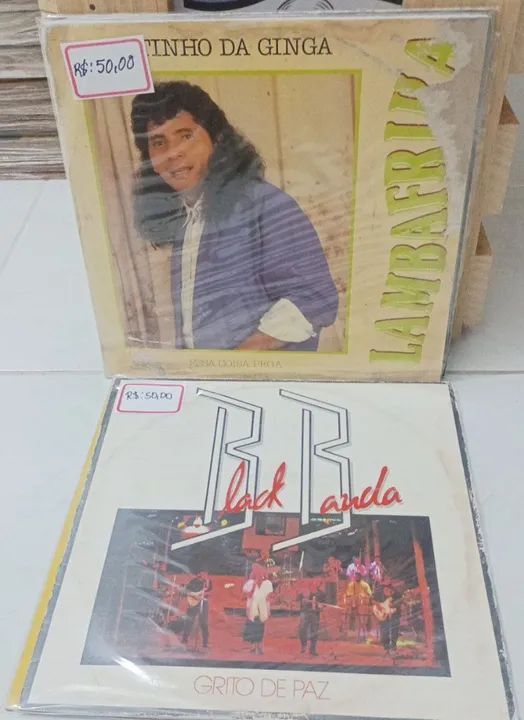 Discos de vinil Forro das antigas - valor na capa 