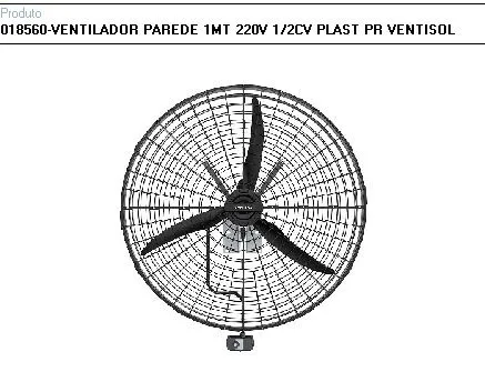 VENTILADOR PAREDE 1MT