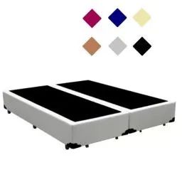 Base Box King Bipartido - Estrutura Reforçada e Design Moderno