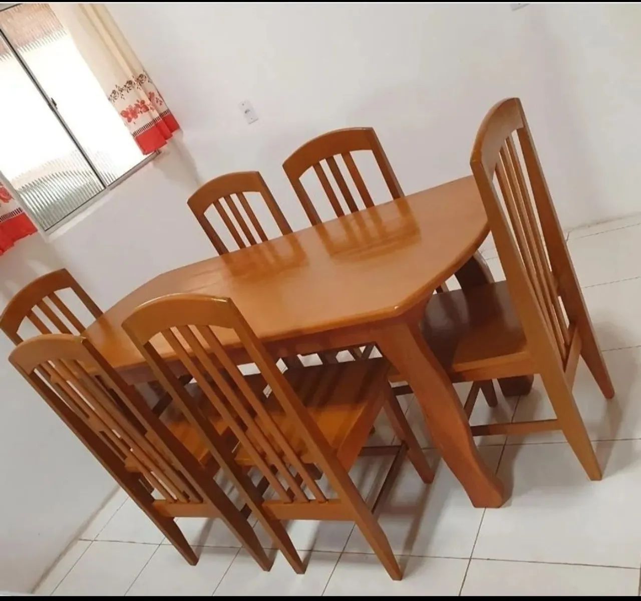 Conjunto de mesa de jantar com 6 cadeiras na promoção!!! - Foto 3