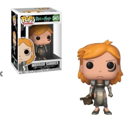 ORIGINAL - Funko Pop Rick And Morty Warrior Summer #341