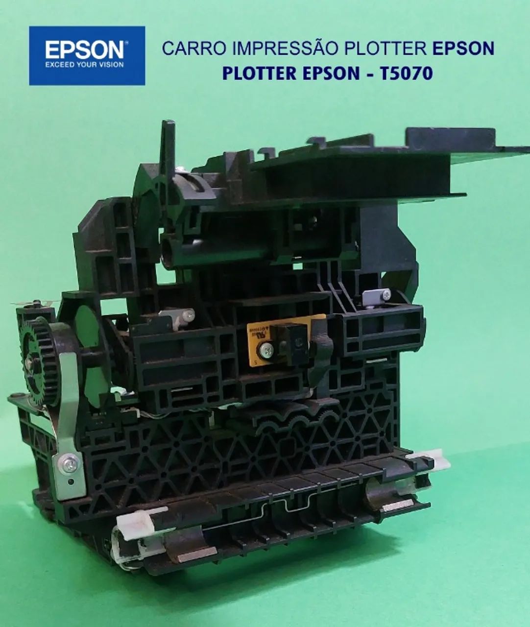 Carro De Impressão Plotter Epson T-5070 (Usado) - Foto 3