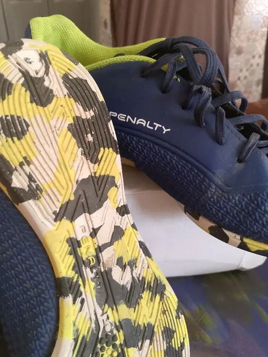 Chuteiras Penalty - Azul - Tamanho 38 - Foto 3