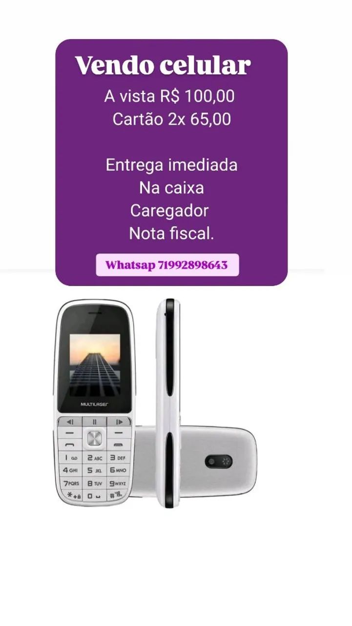 Vendo celular básico idoso e criança. - Foto 3