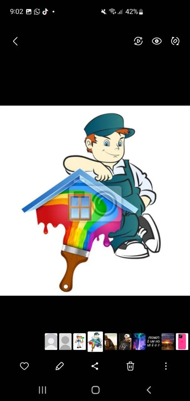 Pintor a disposição 