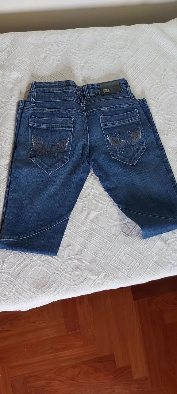 Calça Jeans Feminina Handbook - Foto 2