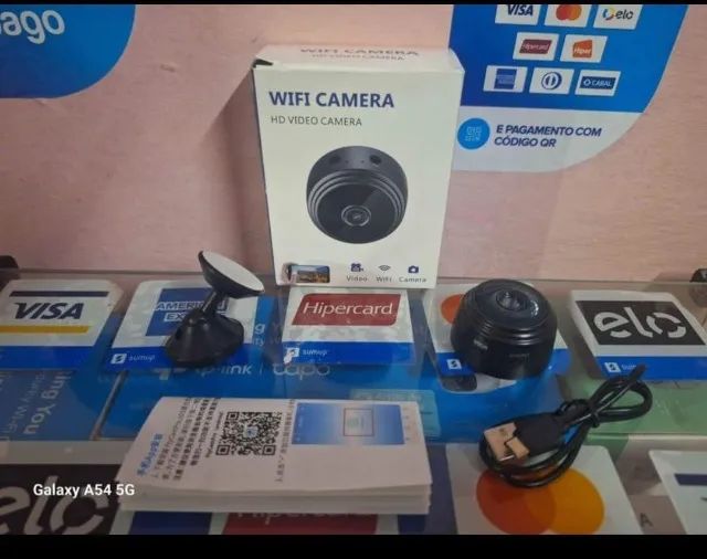 Mini Câmera A9 Wi-fi Acesso Remoto Via Celular APP ftycampro - Foto 3
