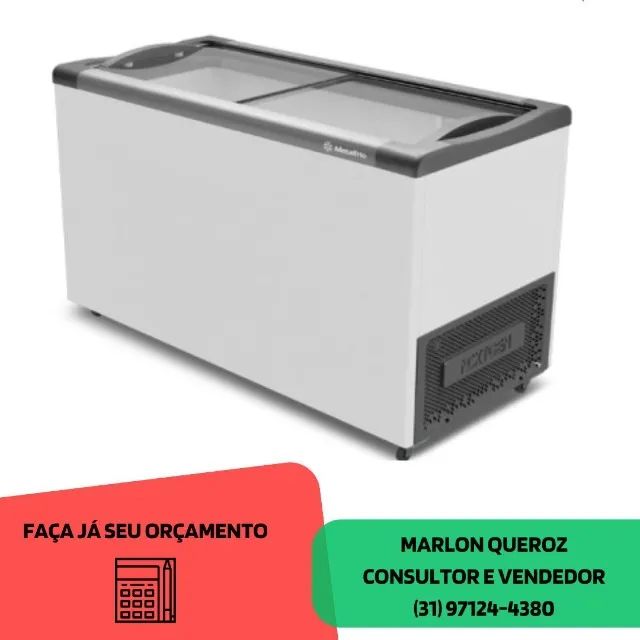 Freezer Horizontal Metalfrio 388 Litros 127/220v Novo