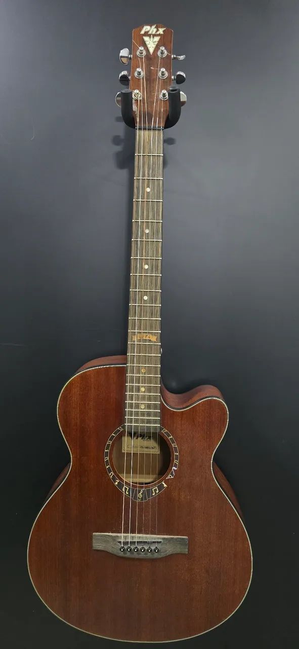 Violão Elétrico Aço PHX Western PX-188EQ 84 Edição Especial 1984 (aceito trocas)