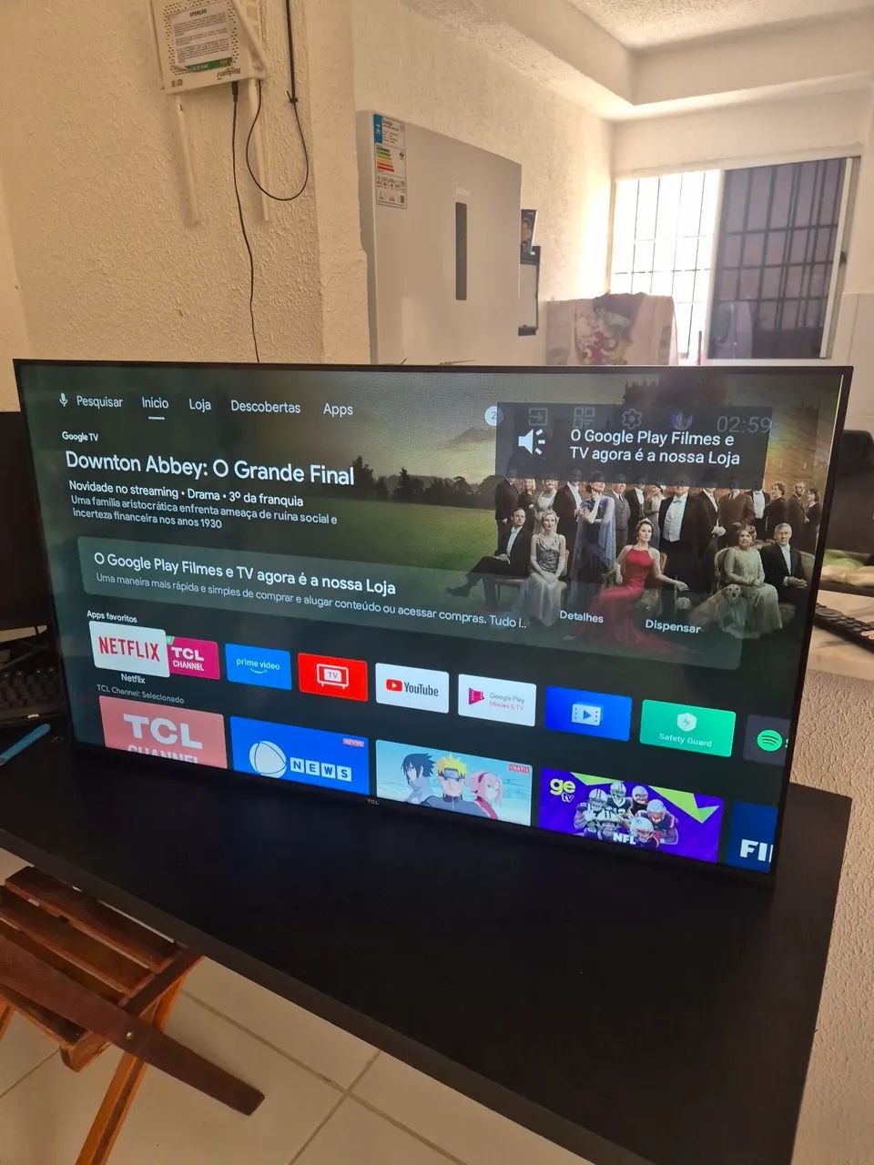 Tcl 43 polegadas 