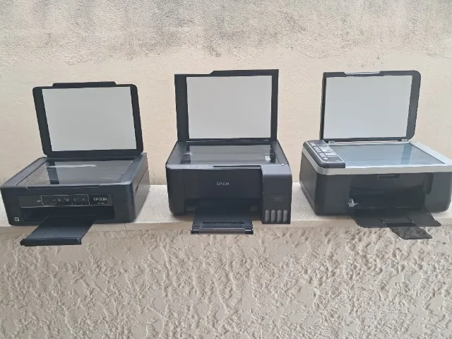 3 impressoras + celular