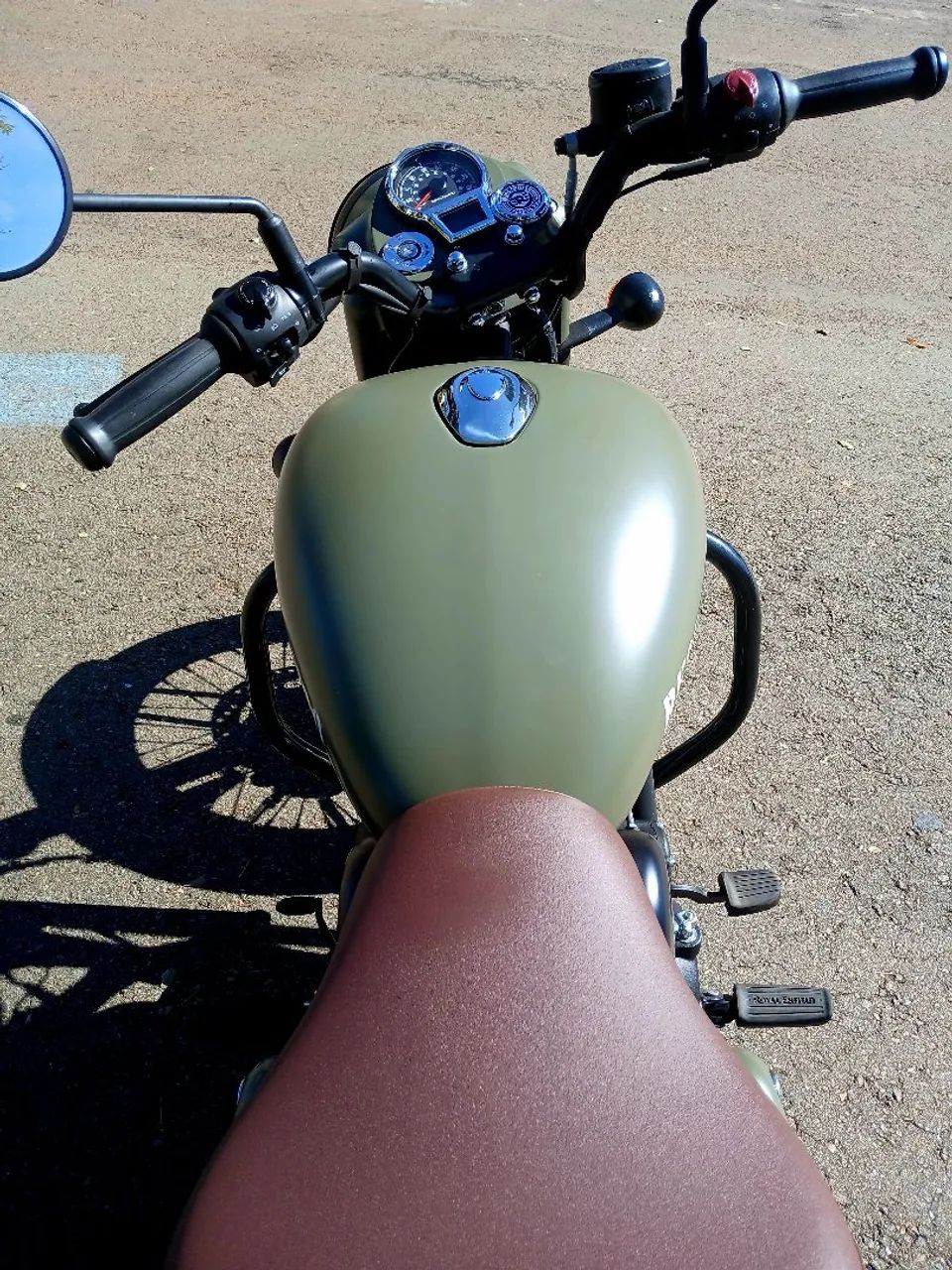 Royal Enfield Classic 350CC Verde Militar 24/25 - 4900km particular  - Foto 4