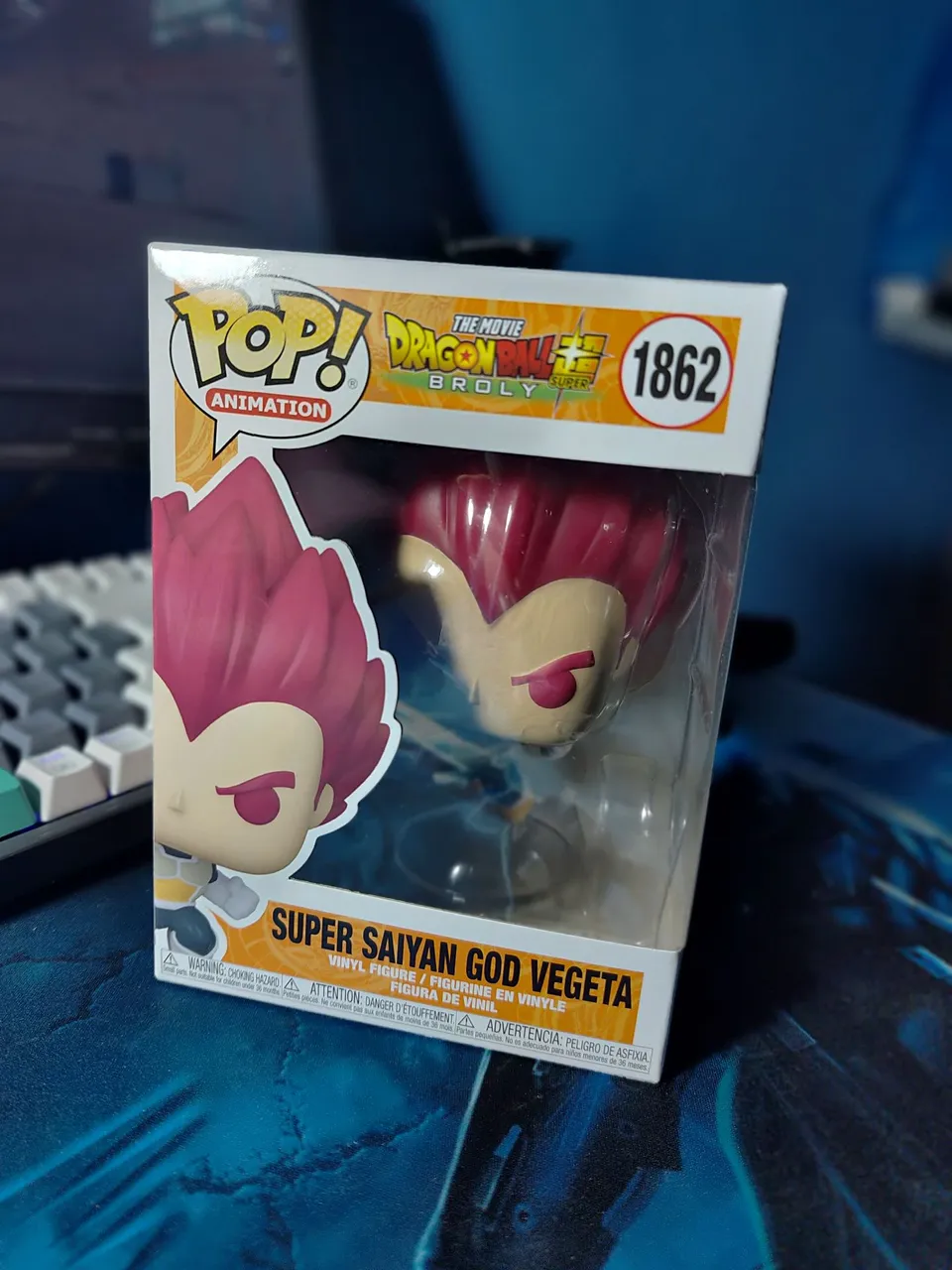 Funko Pop Super Saiyan God Vegeta - Dragon Ball Super Broly