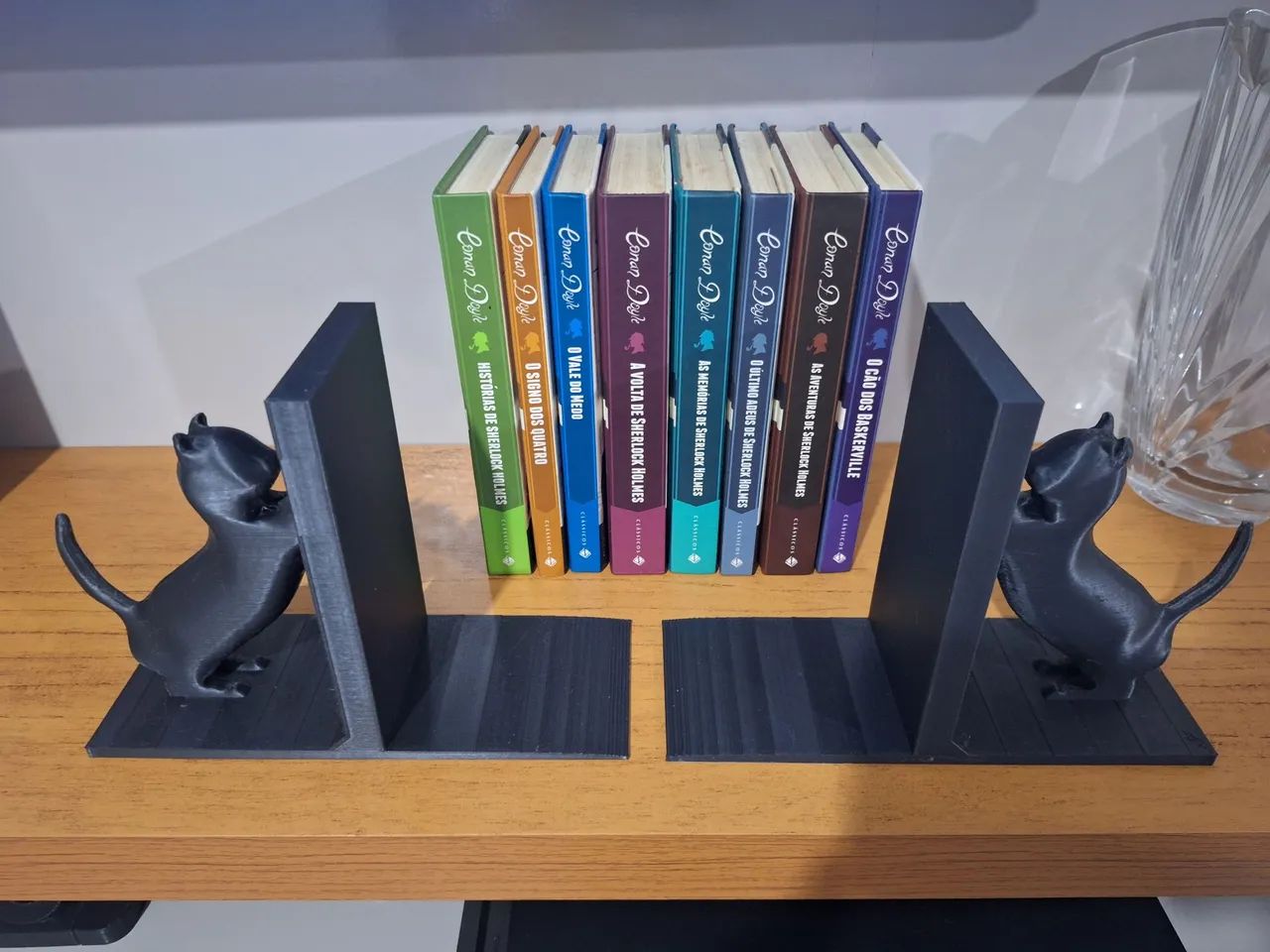 Aparador/ Suporte de Livros modelo Gatos - Foto 2