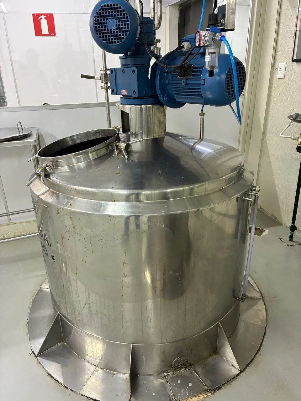 Tanque Misturador Inox 1000kg - ** Oportunidade **