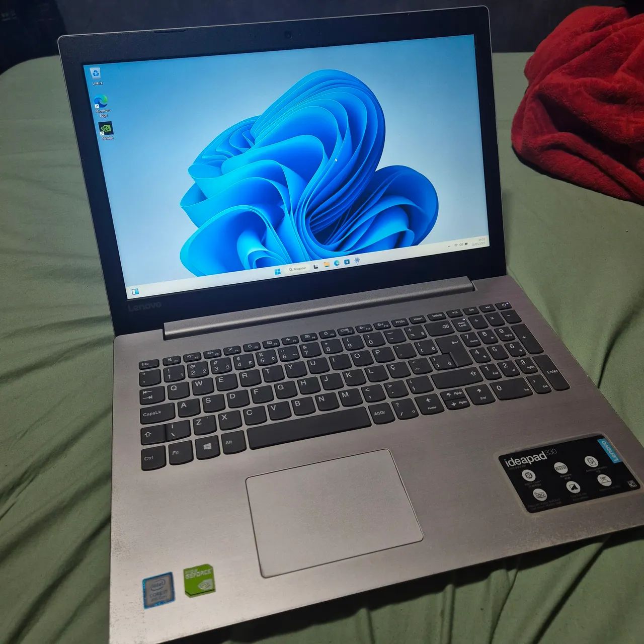 Notebook Lenovo Ideapad 330 com Nvidia