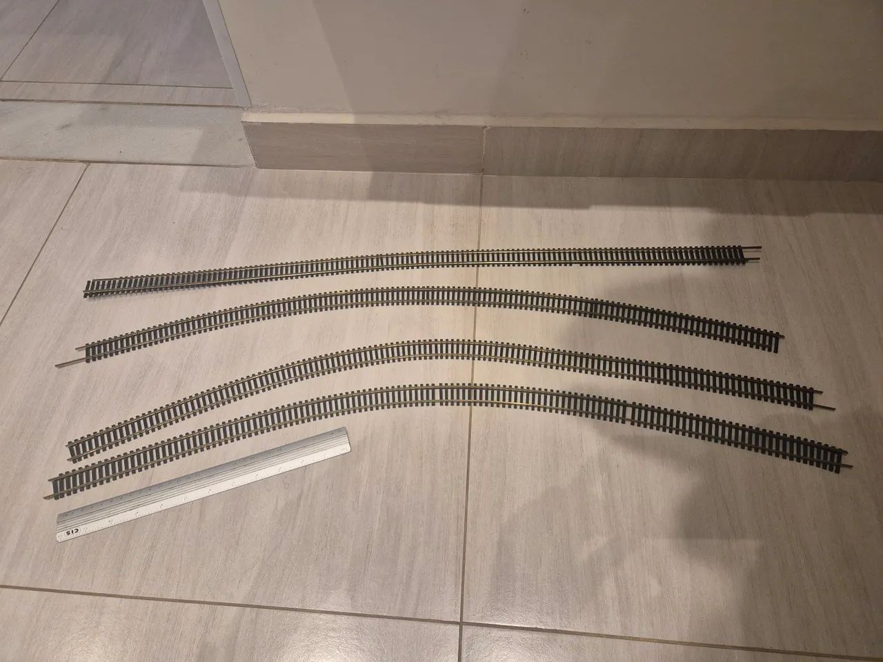 Trilhos de trem para modelismo ferrorama - Foto 2