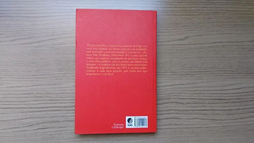 Fahrenheit 451 - Ray Bradbury (usado) - Foto 2