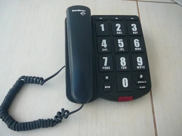 Telefone fixo (com fio) Tok Fácil - Intelbras (mostruário)