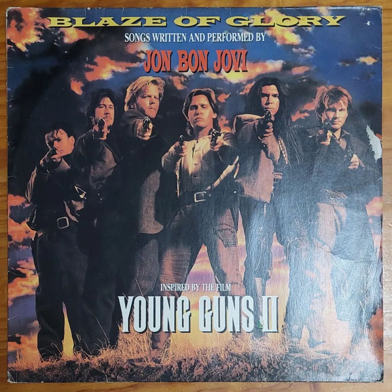 Disco LP Blaze of Glory - Bon Jovi 