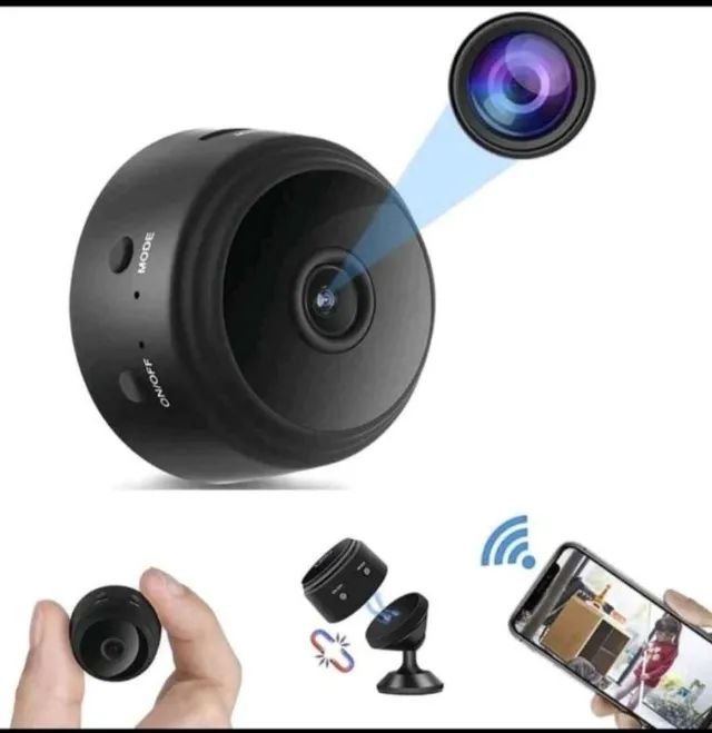 Mini Câmera A9 Wi-fi Acesso Remoto Via Celular APP ftycampro