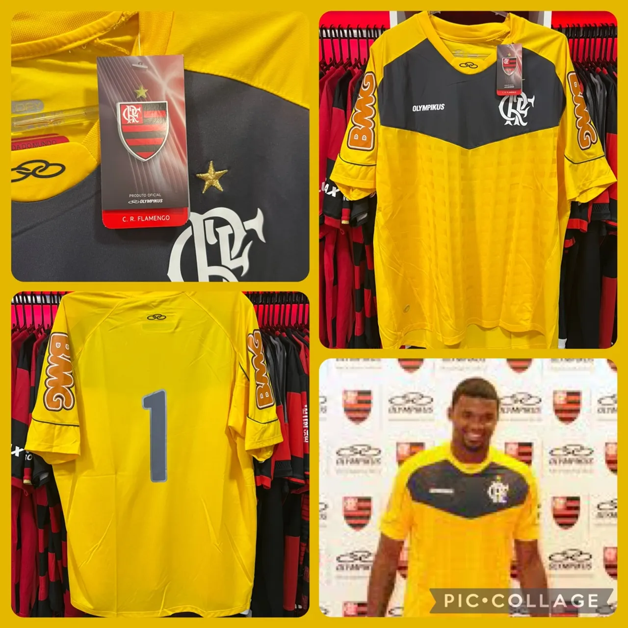 Camisa de Goleiro do Flamengo I - 2011