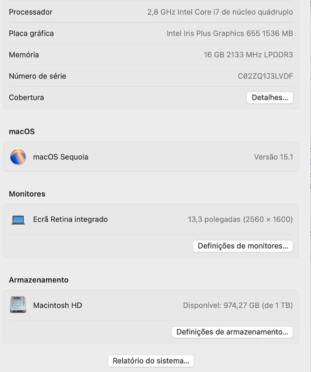 Apple MacBook Pro 2019 13pol  Intel core i7, 16GB. 1TB - Foto 5