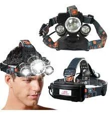 Lanterna de Cabeça Profissional Led Cree T6 3 Funções RP-3 - Foto 4
