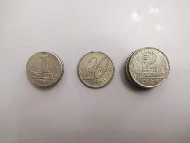 Conjunto De Moedas Cruzeiro