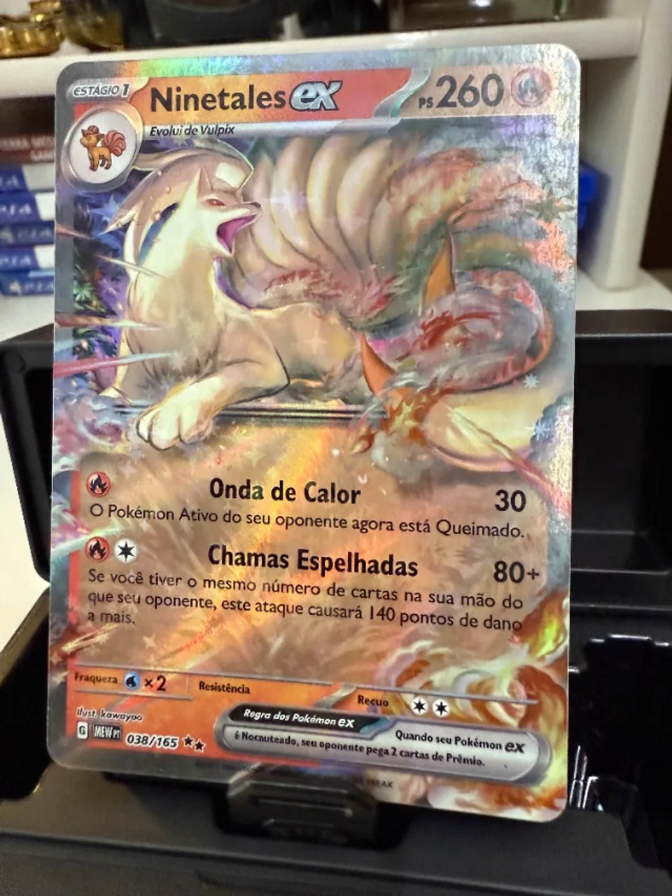 Ninetales ex Edição Escarlate e Violeta: 151