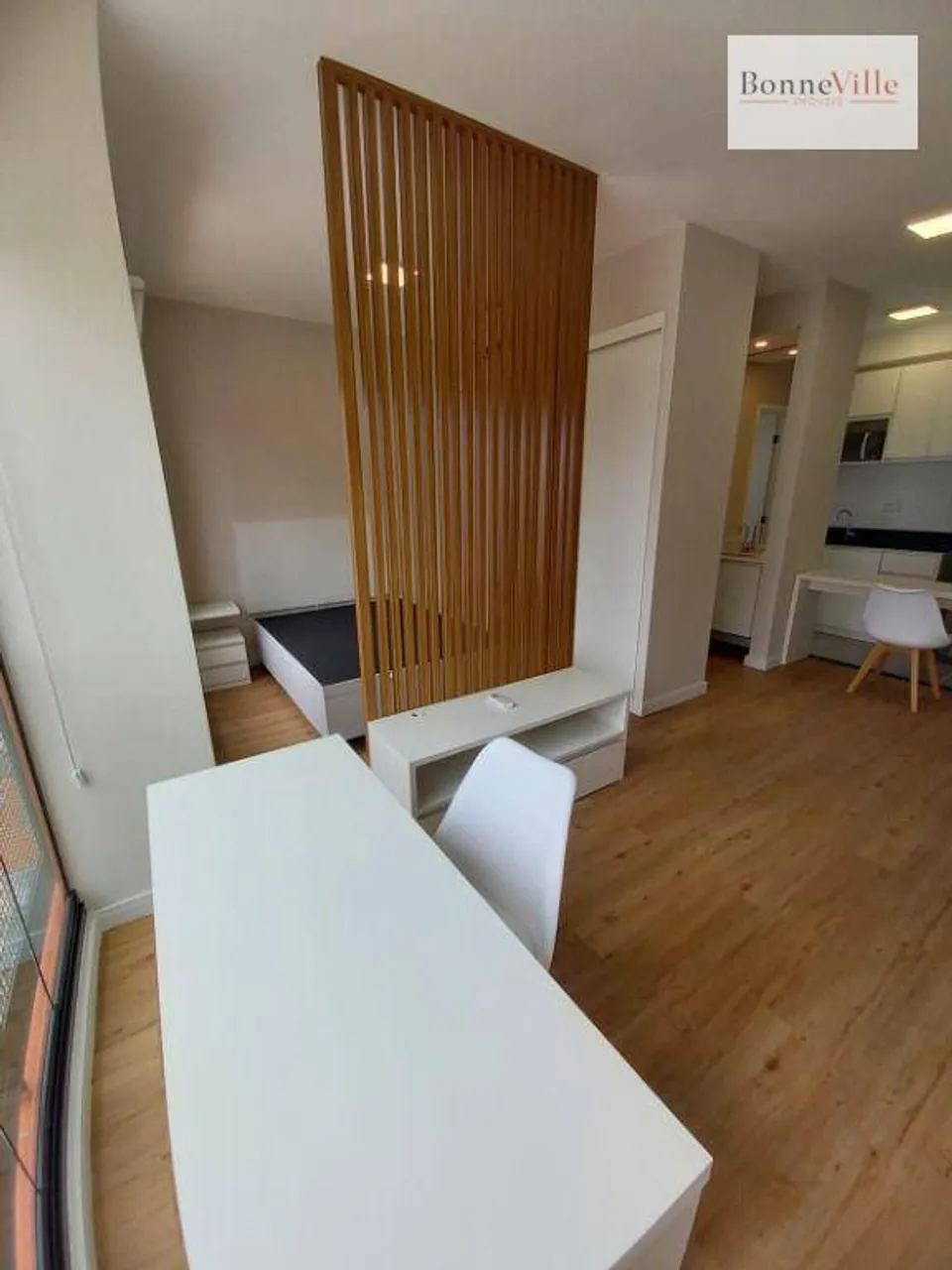 Studio com 1 dormitório para alugar, 34 m² por R$ 3.968,07/mês - Chácara Santo Antônio - S